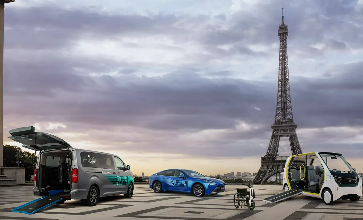 Toyota vai fornecer soluções inclusivas de mobilidade elétrica para todos em Paris 2024